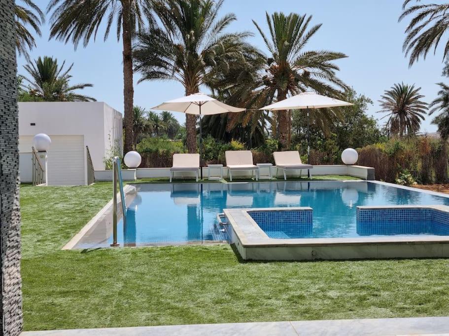 Villa Dar Jamila - Au Coeur De L'Oasis - Gabes Exterior foto