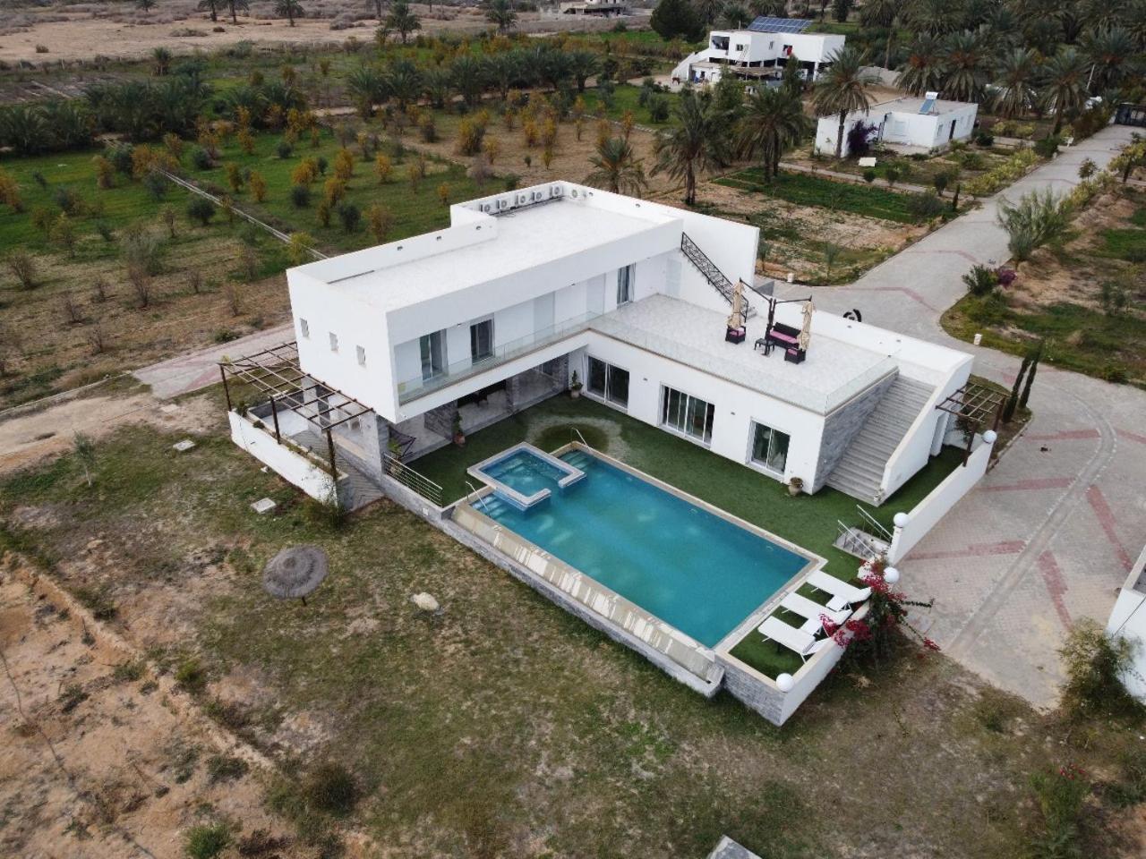 Villa Dar Jamila - Au Coeur De L'Oasis - Gabes Exterior foto